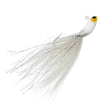 Charlie's Worms 1/4oz Potbelly Bucktail Jig White