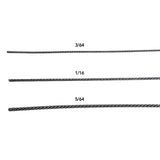 Rite Angler 7x7 Cable size chart