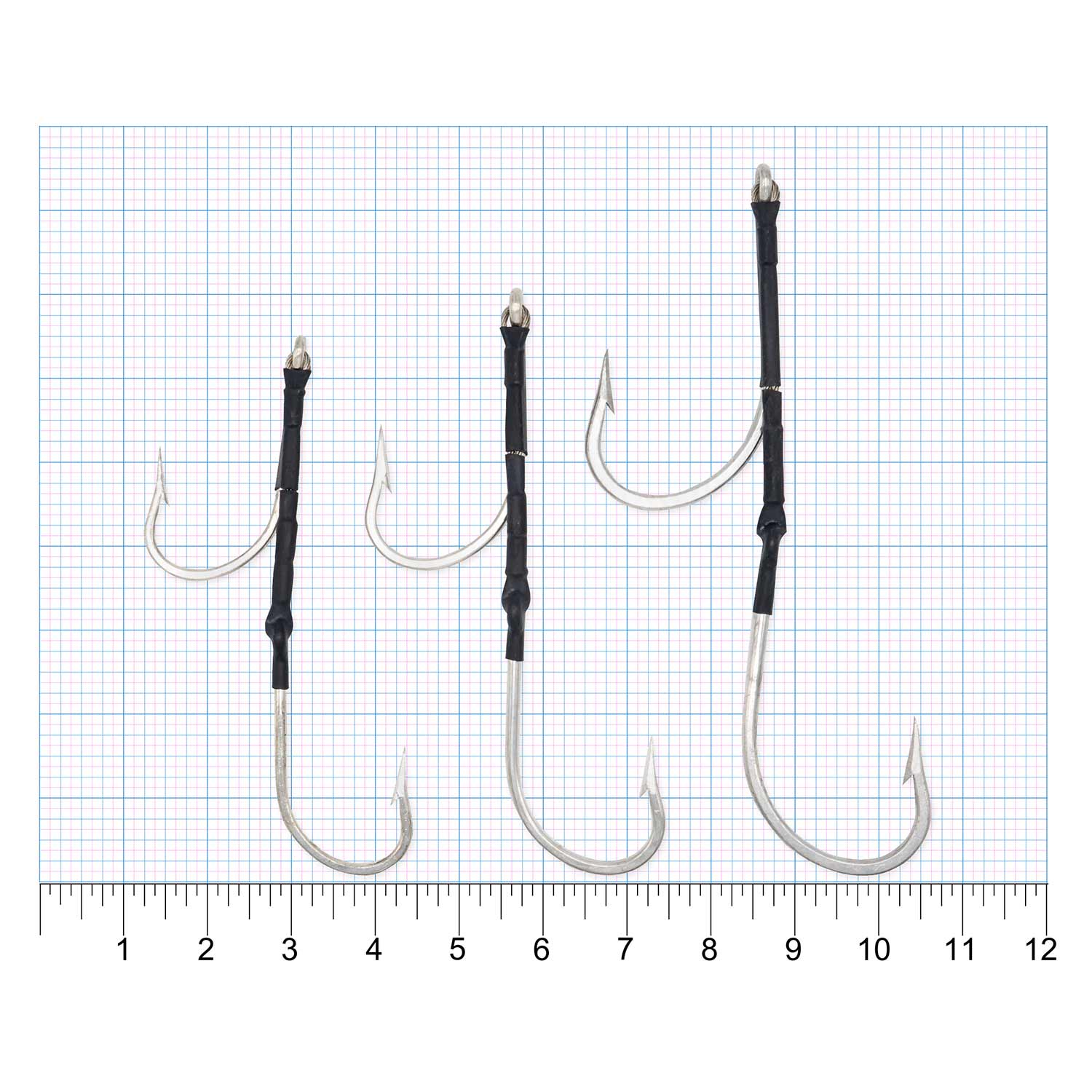 Rite Angler Double Hookset Rig size chart
