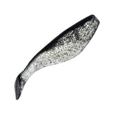 charlie's Baby Shad Clear Glitter Black