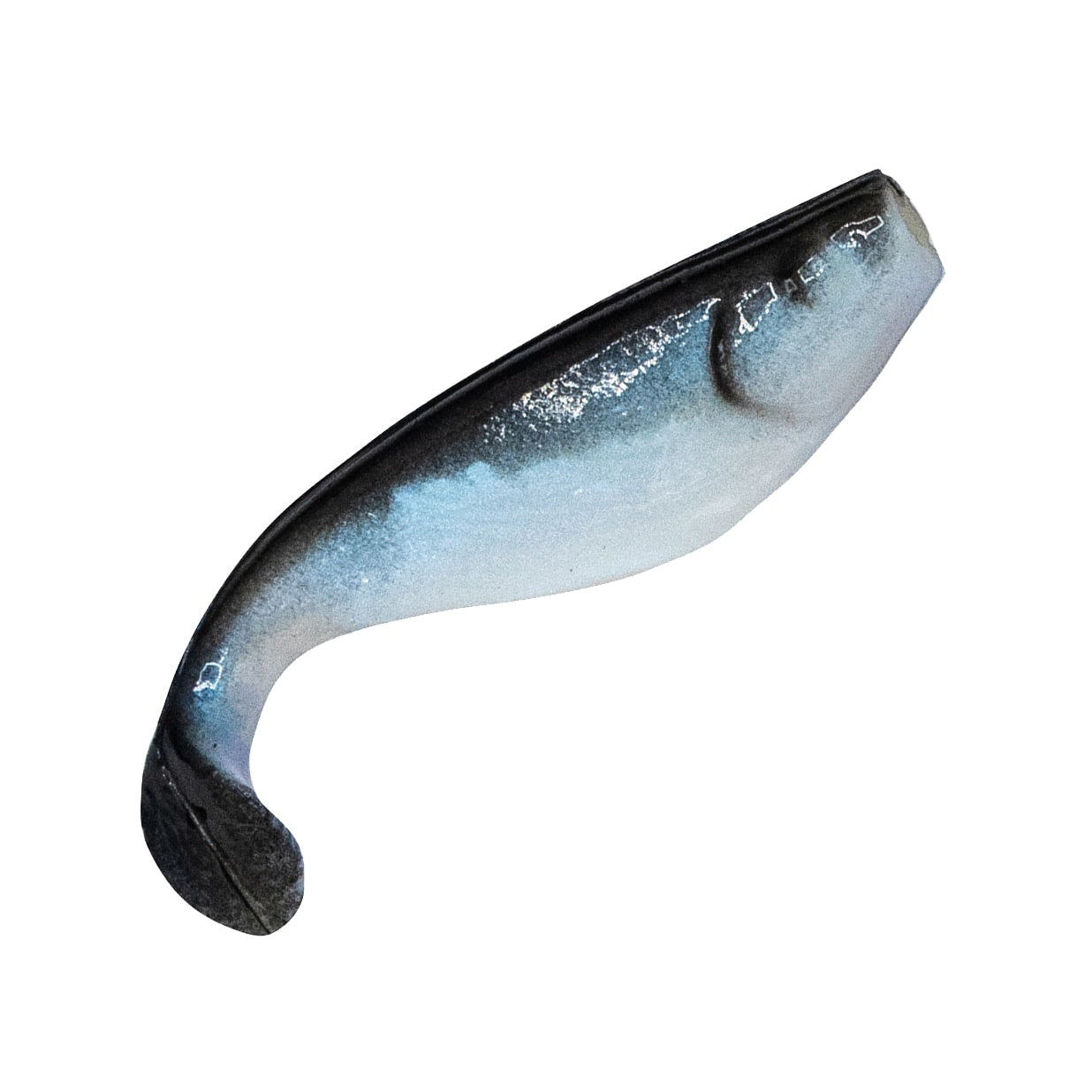 Charlie's Baby Shad Pearl Blue Tint