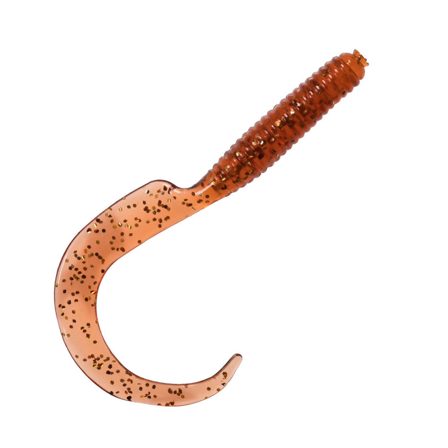 Charlies Worms 6" Grub Rootbeer Red