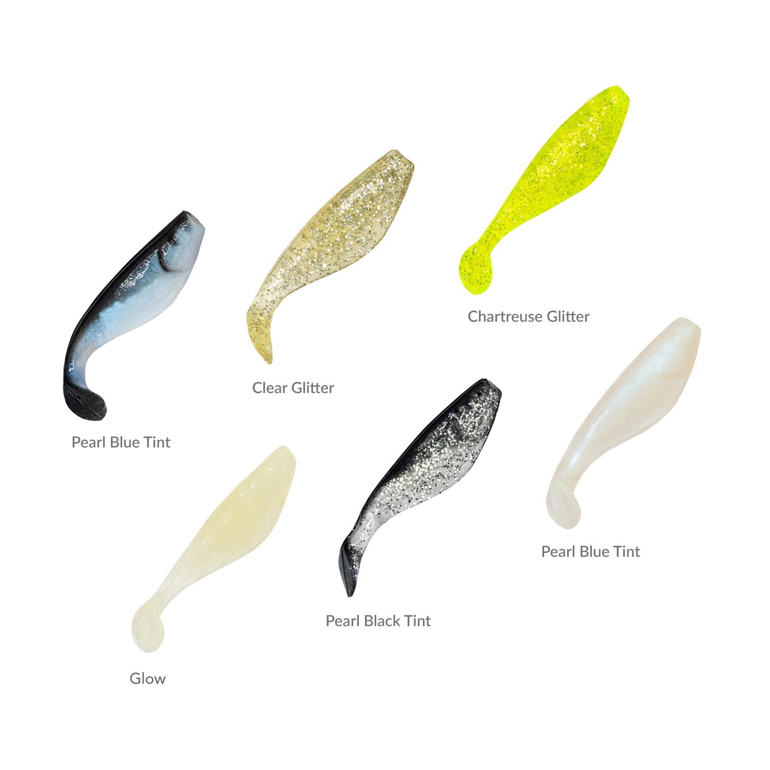 Charlies Worms Baby Shad scented soft bait
