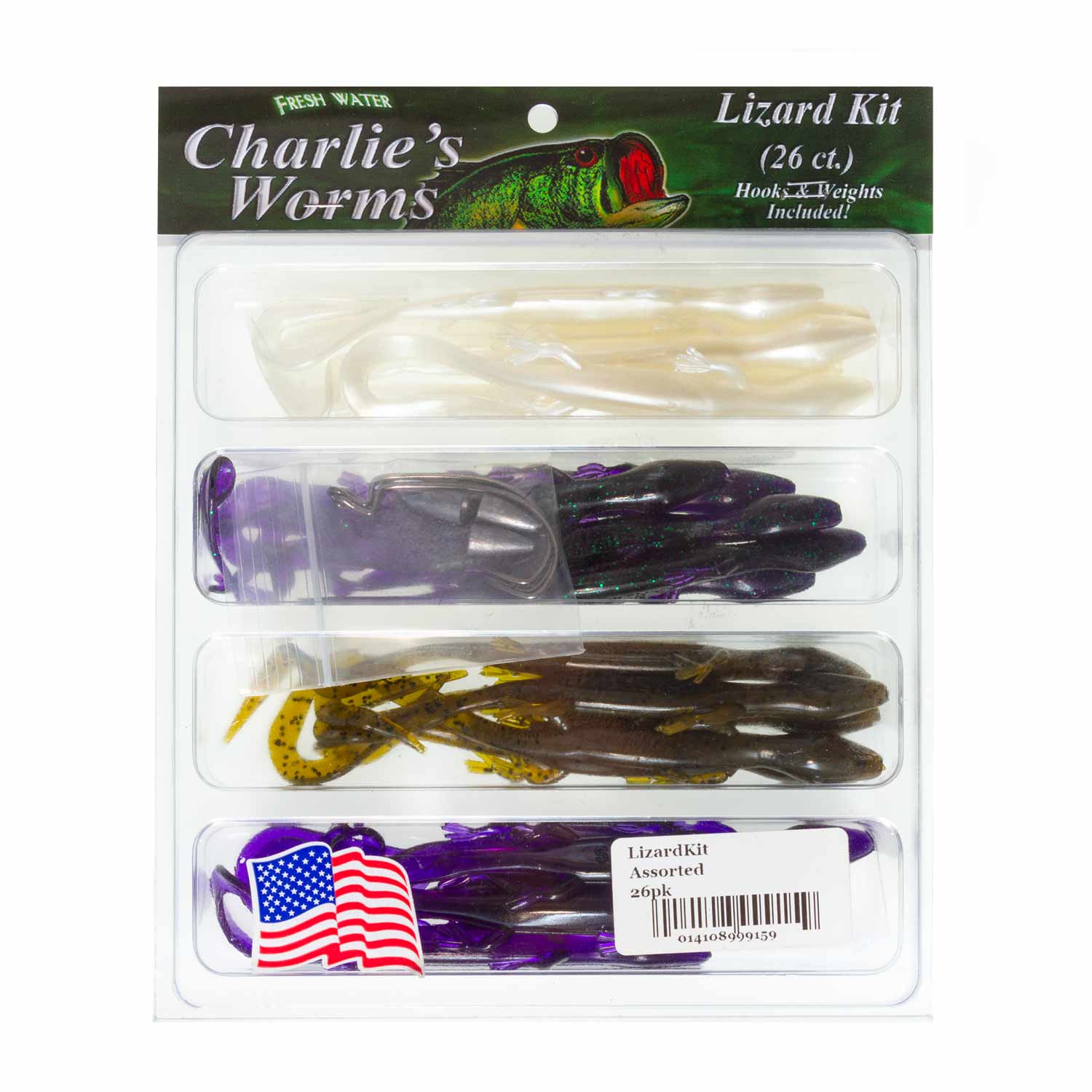 Charlies Worms Gecko Lizard Kit