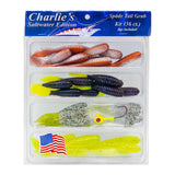Charlies Worms Spade Tail Grub 36pc