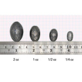 Rite Angler Egg Sinker Kit size chart